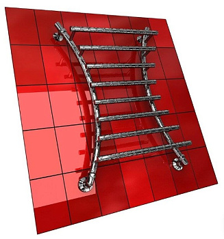 Полотенцесушитель X twist 70/50 1"-3/4"-1/2" Водяной (К1, Без покрытия (хром))
